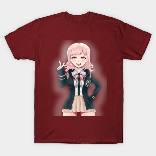 Chiaki Nanami - The Ultimate Gamer [Redraw] T-Shirt by Sephiroth1204